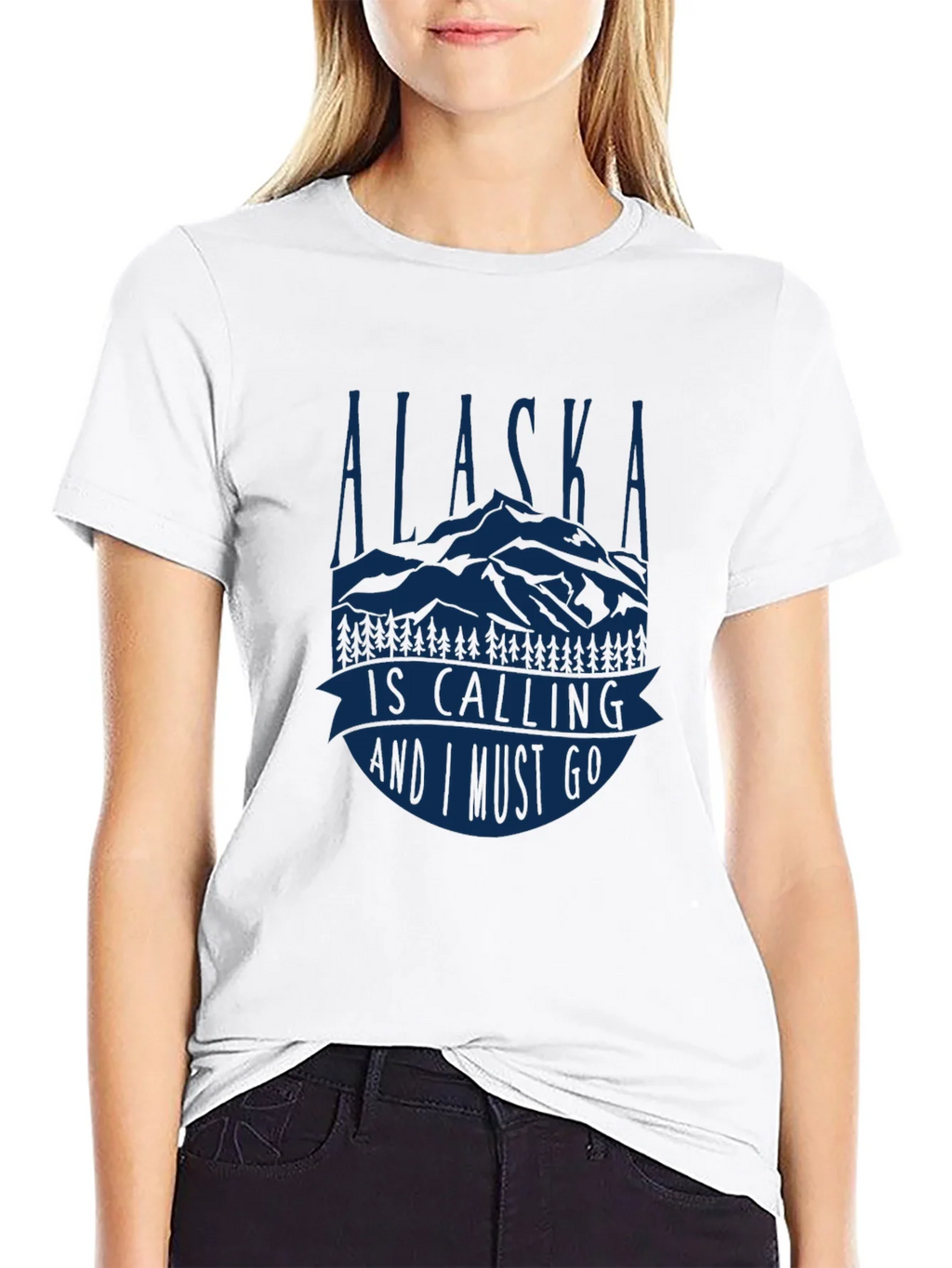 Alaska Is Calling Graphic T-Shirt