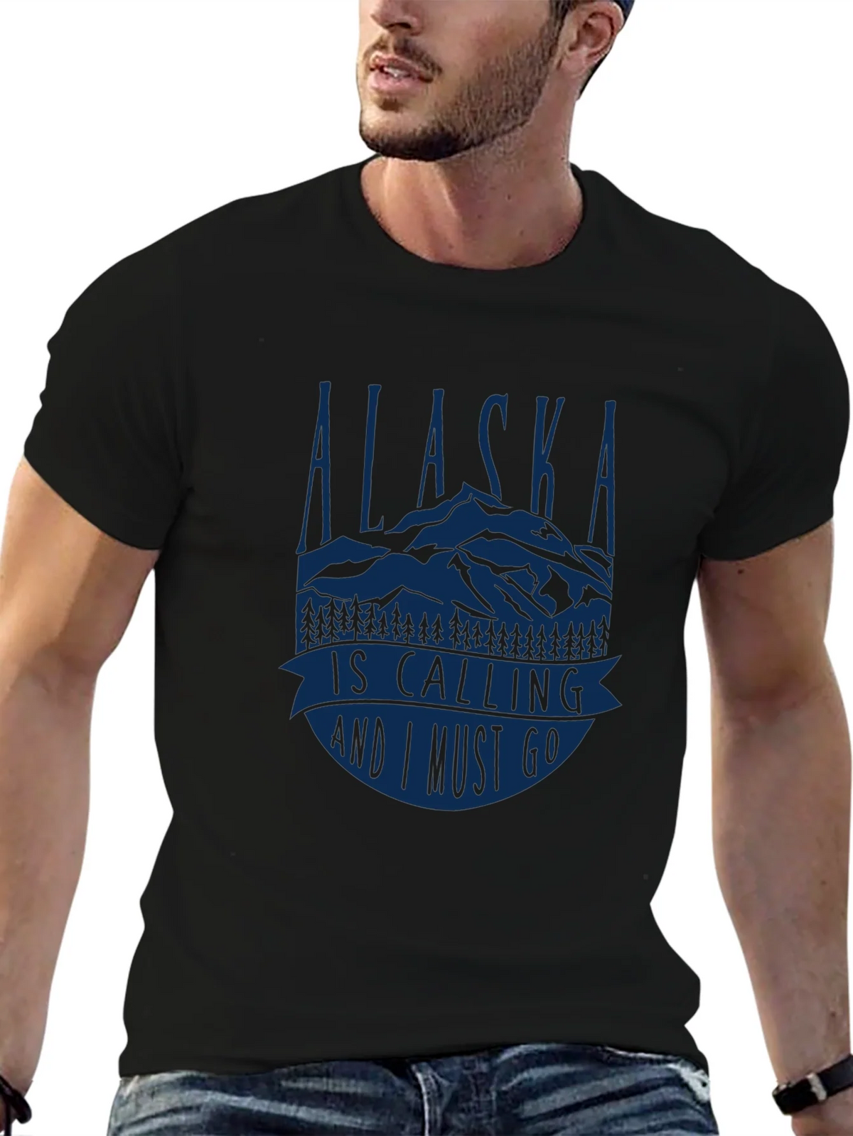 Alaska Is Calling Graphic T-Shirt