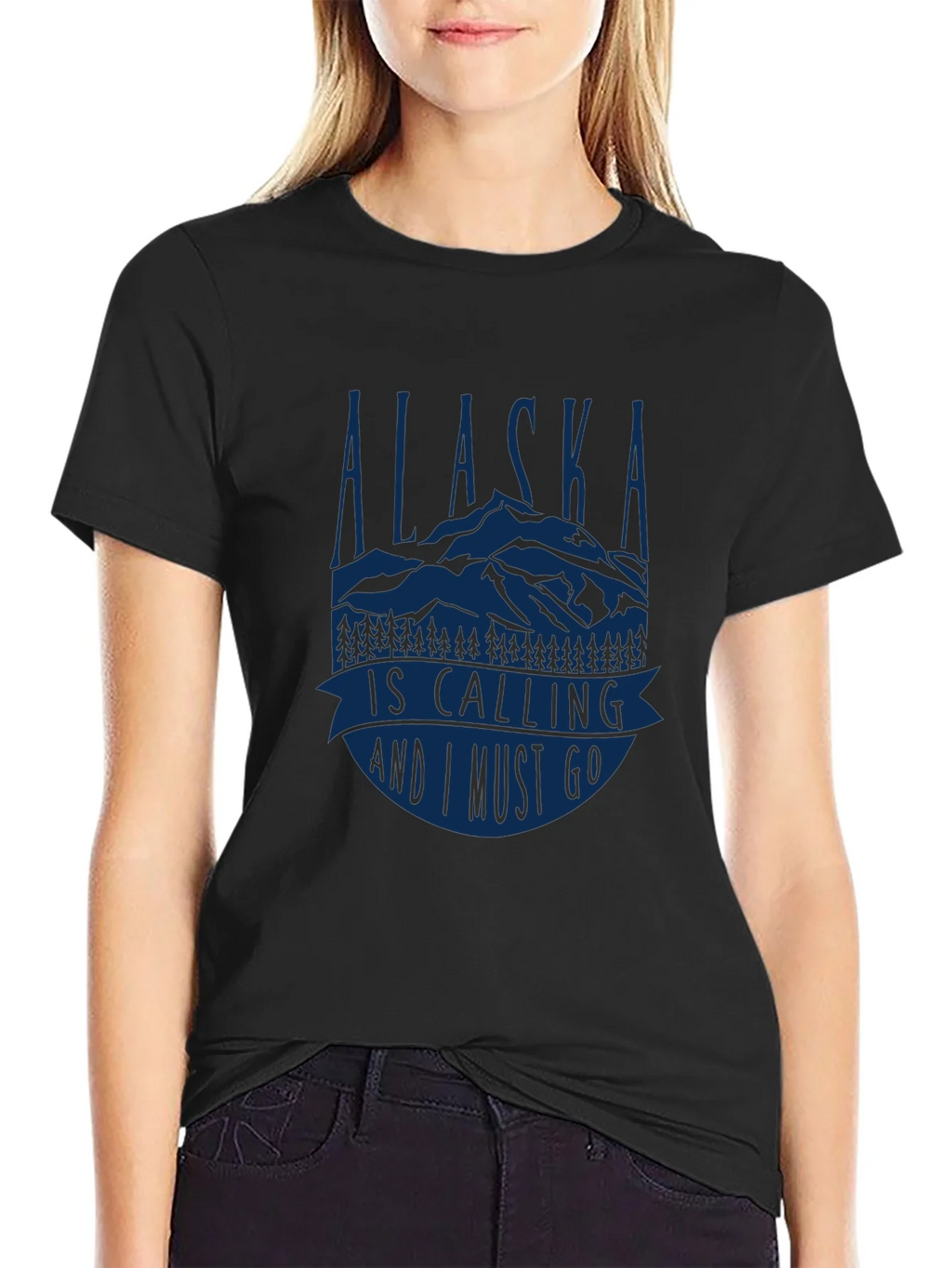 Alaska Is Calling Graphic T-Shirt