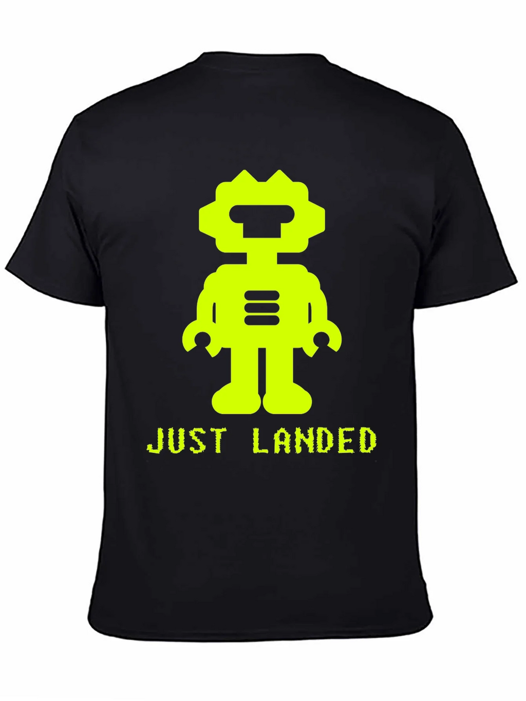 Just Landed Robot Graphic Tee