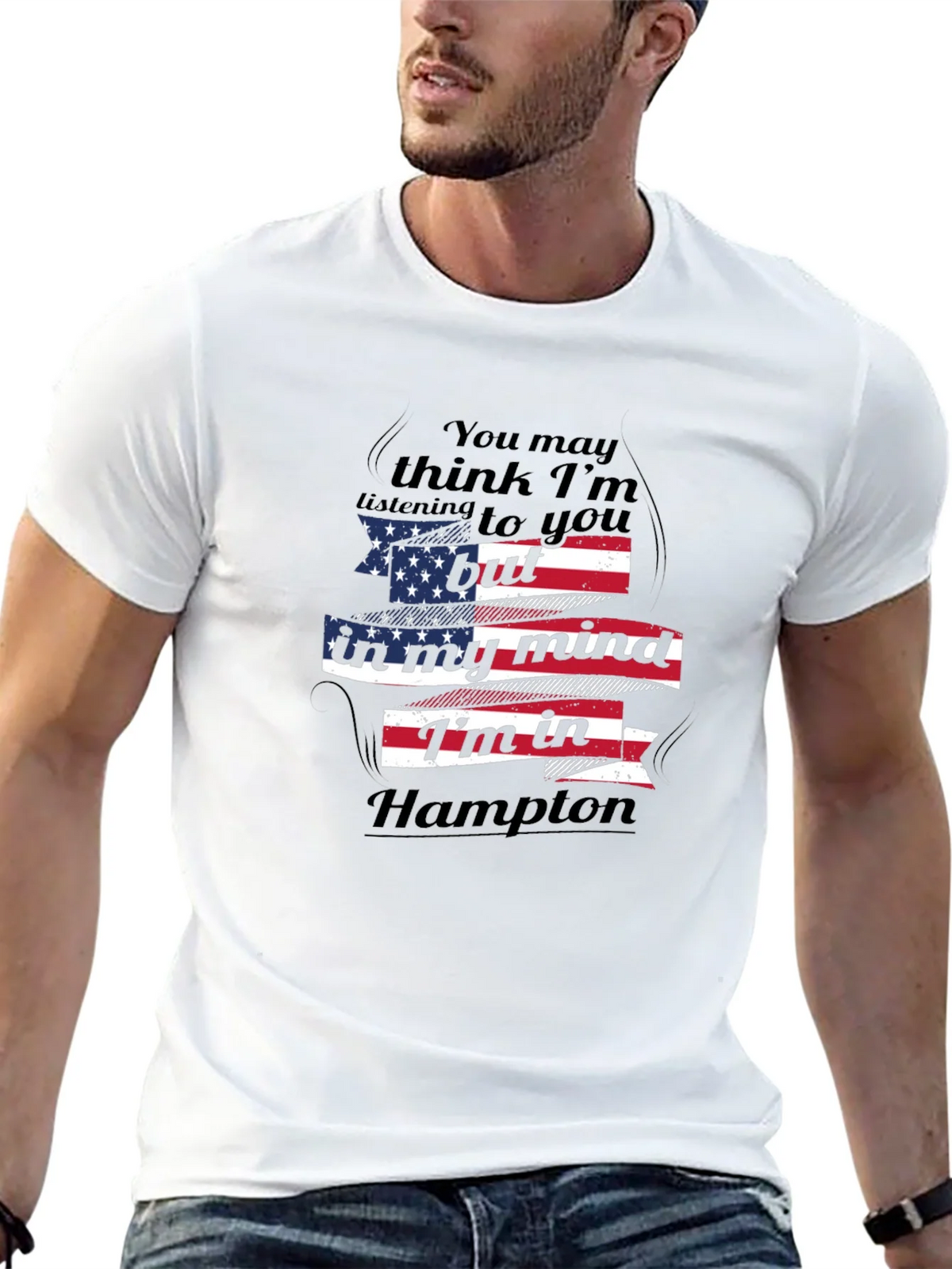 Hampton Mind T-Shirt - Patriotic Design