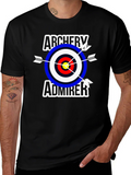 Archery Admirer T-Shirt - Novelty Graphic Tee