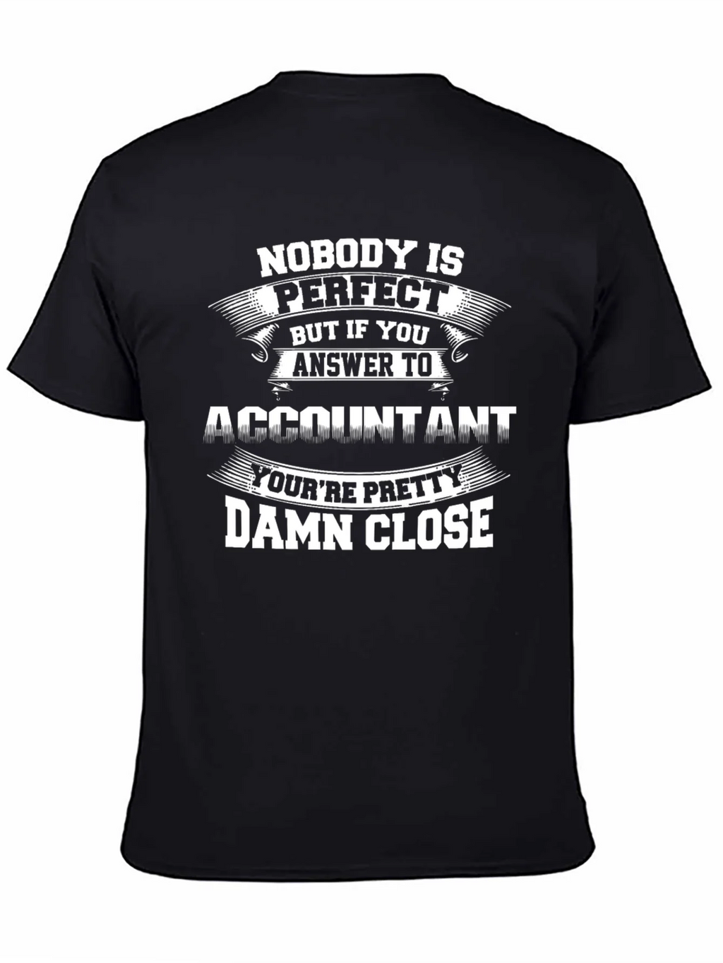 Accountant Perfect Close Funny T-Shirt