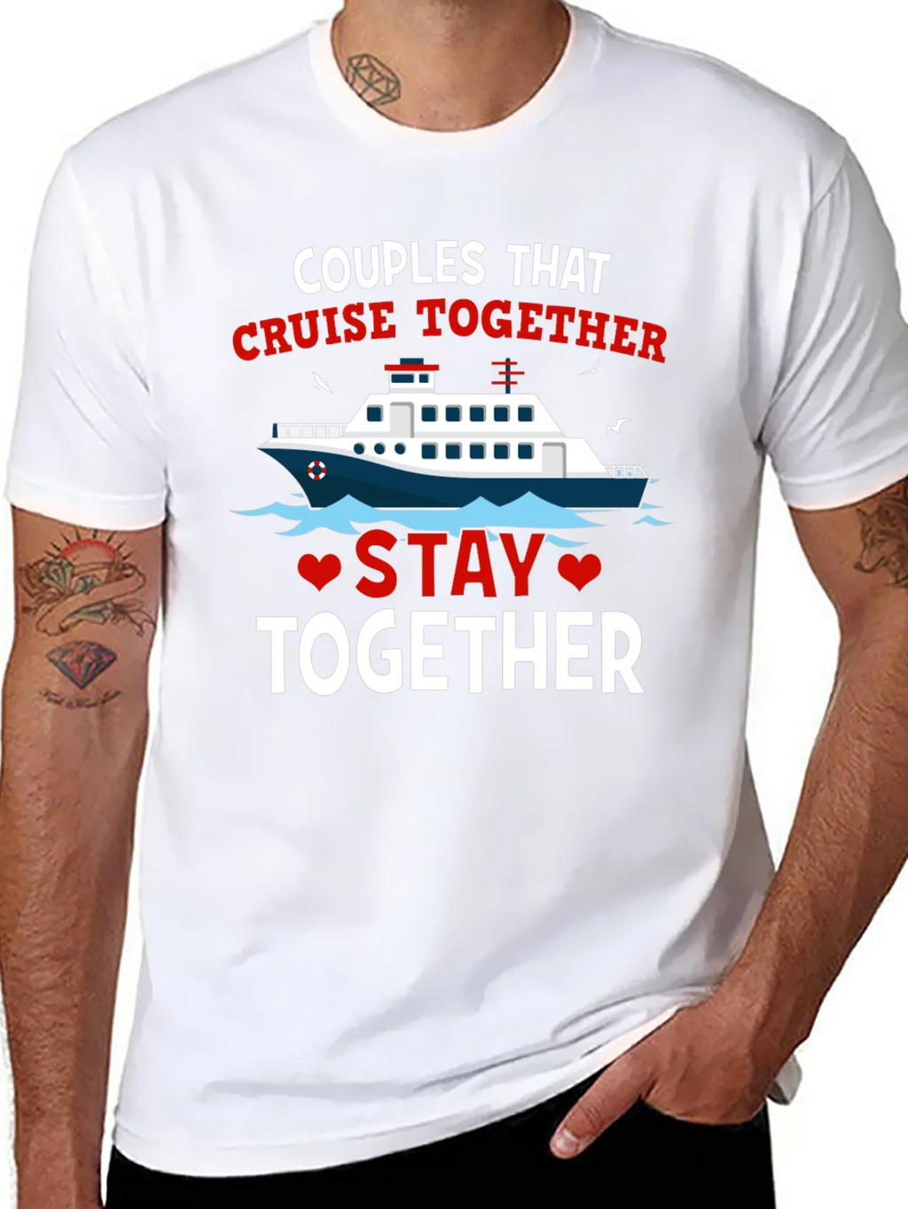 Couples Cruise Together T-Shirt