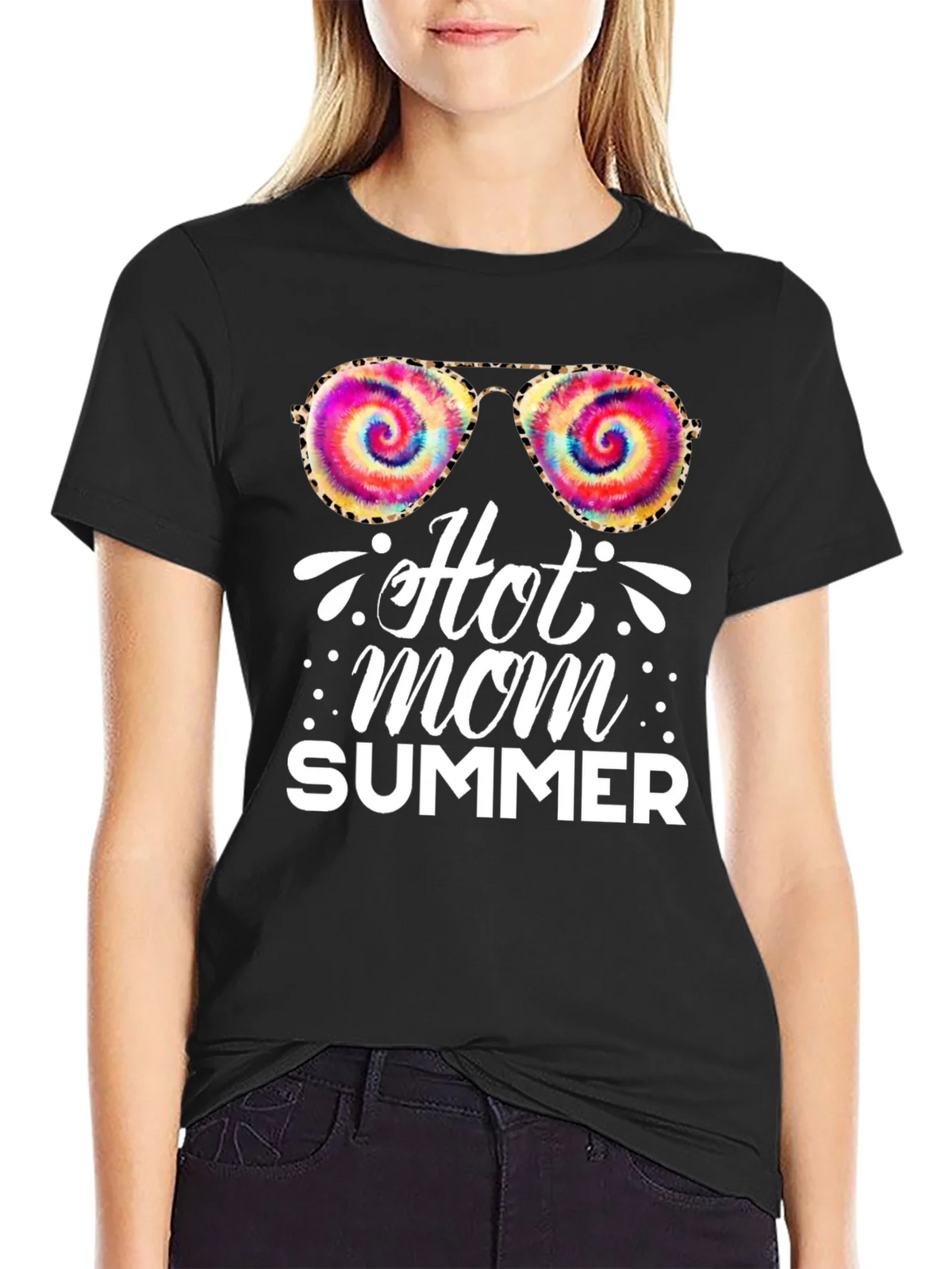 Hot Mom Summer Graphic T-Shirt