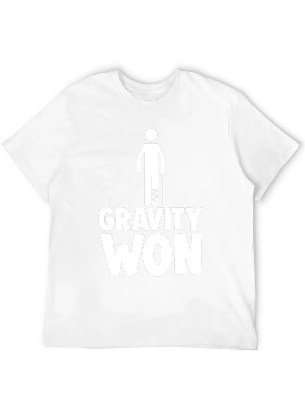 Gravity Won Funny Injury T-Shirt
