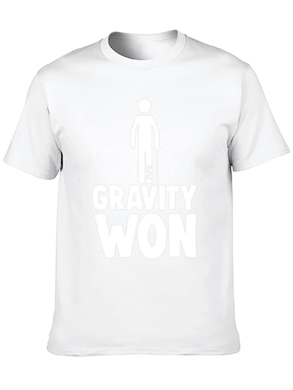 Gravity Won Funny Injury T-Shirt