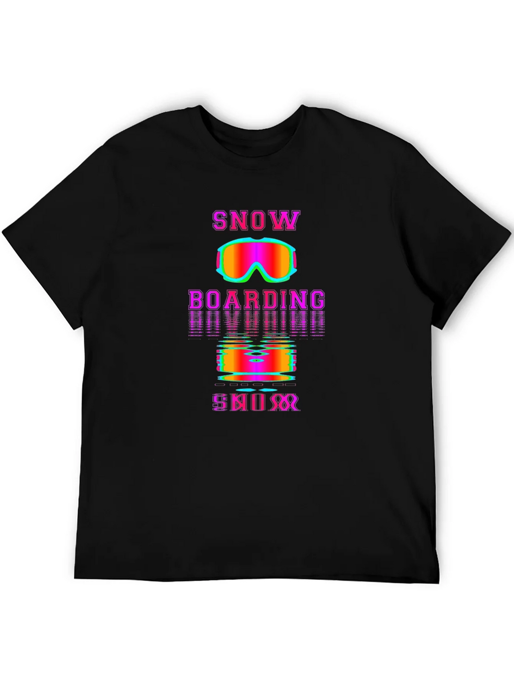 Snowboarding Skiing Retro T-Shirt