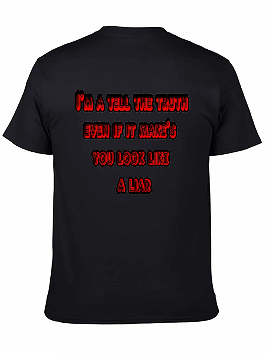 Truth Teller Black Graphic Tee