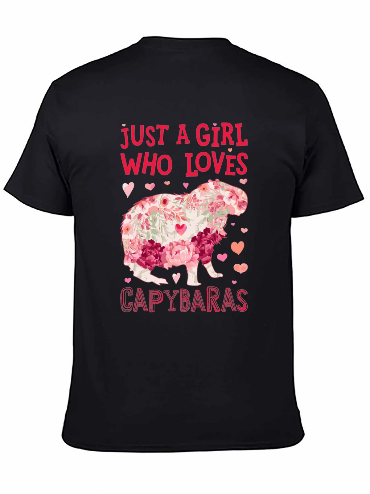 Just A Girl Who Loves Capybaras T-Shirt