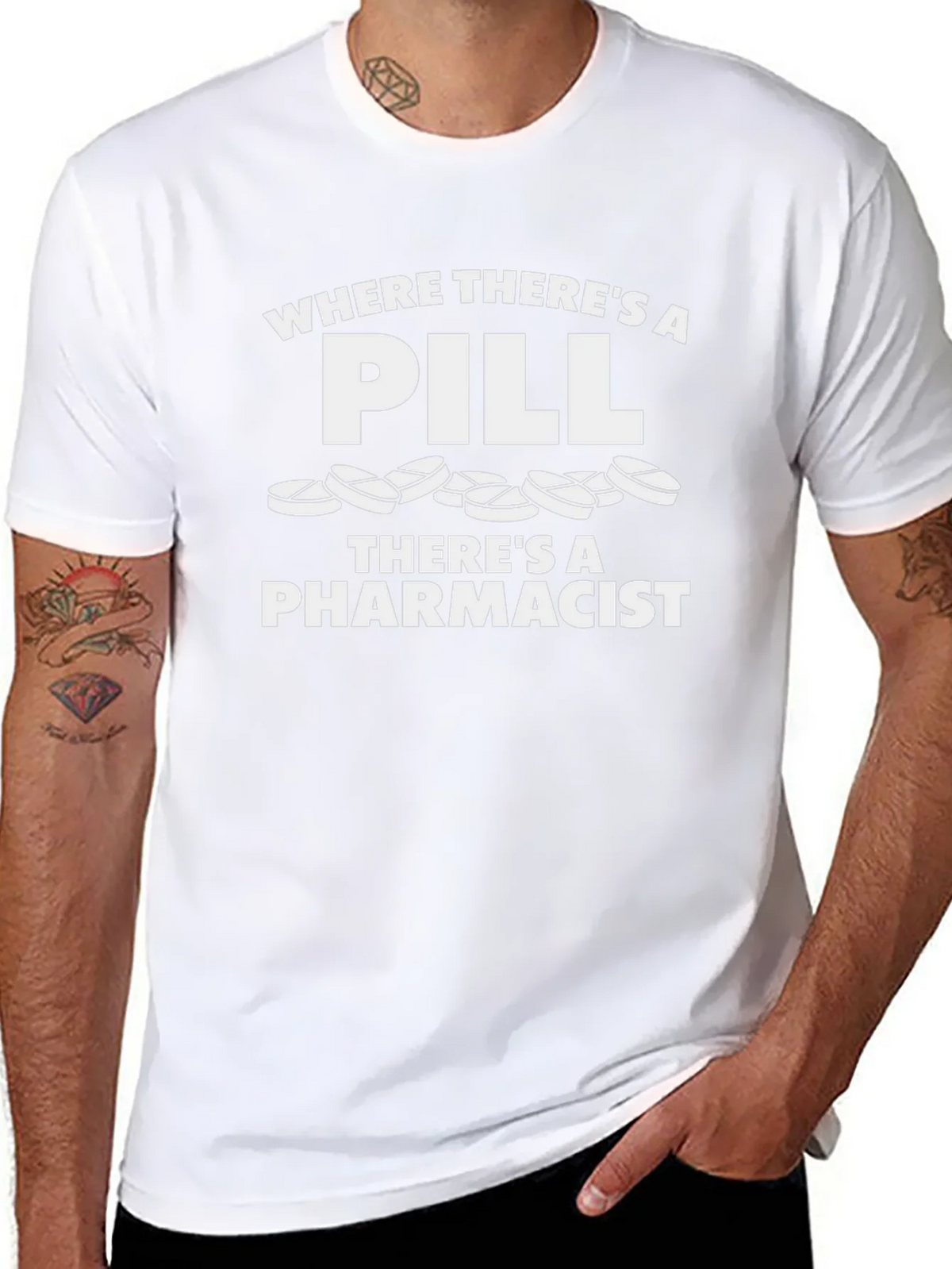 Funny Pharmacist Pill T-Shirt