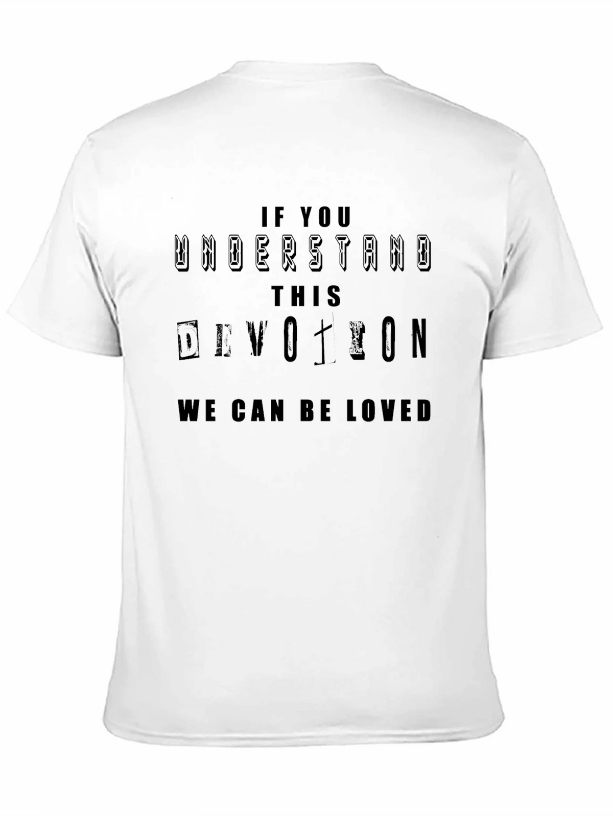 Devotion Graphic T-Shirt - Unisex Black Tee
