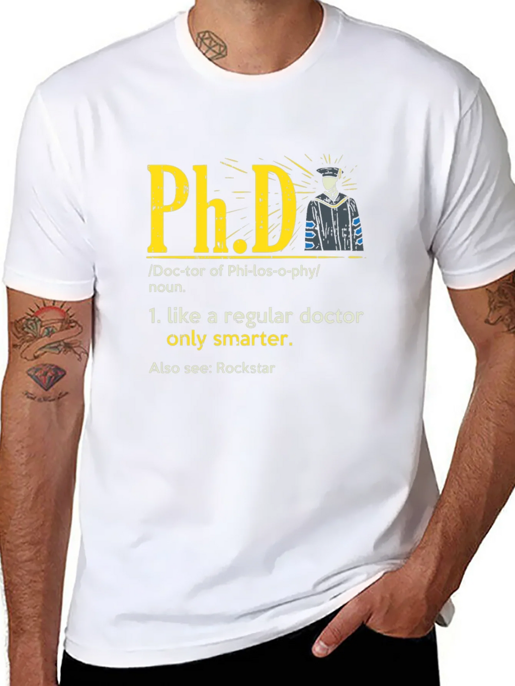 Funny PhD Definition T-Shirt