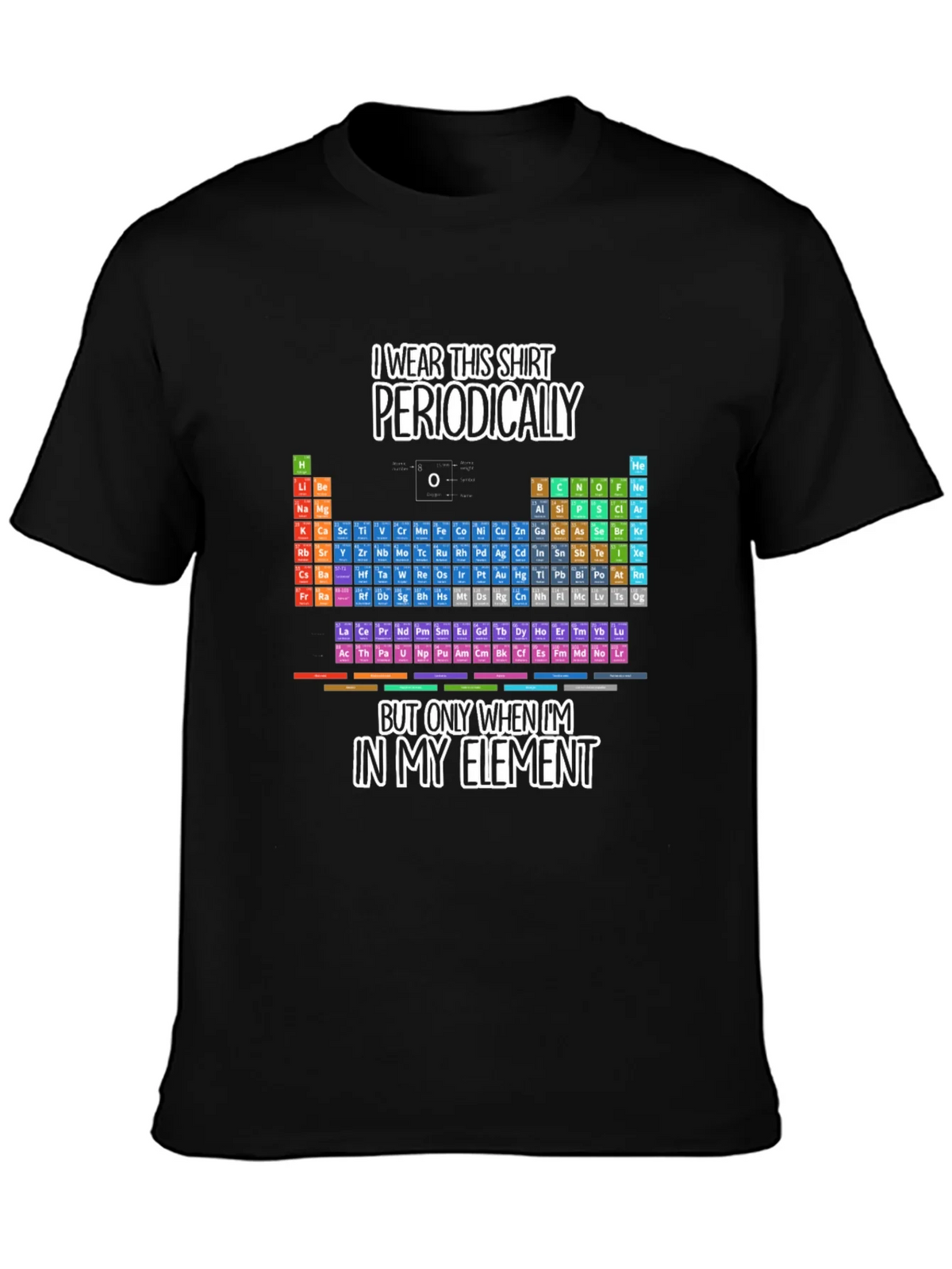 Periodic Table T-Shirt - In My Element Funny Science Tee