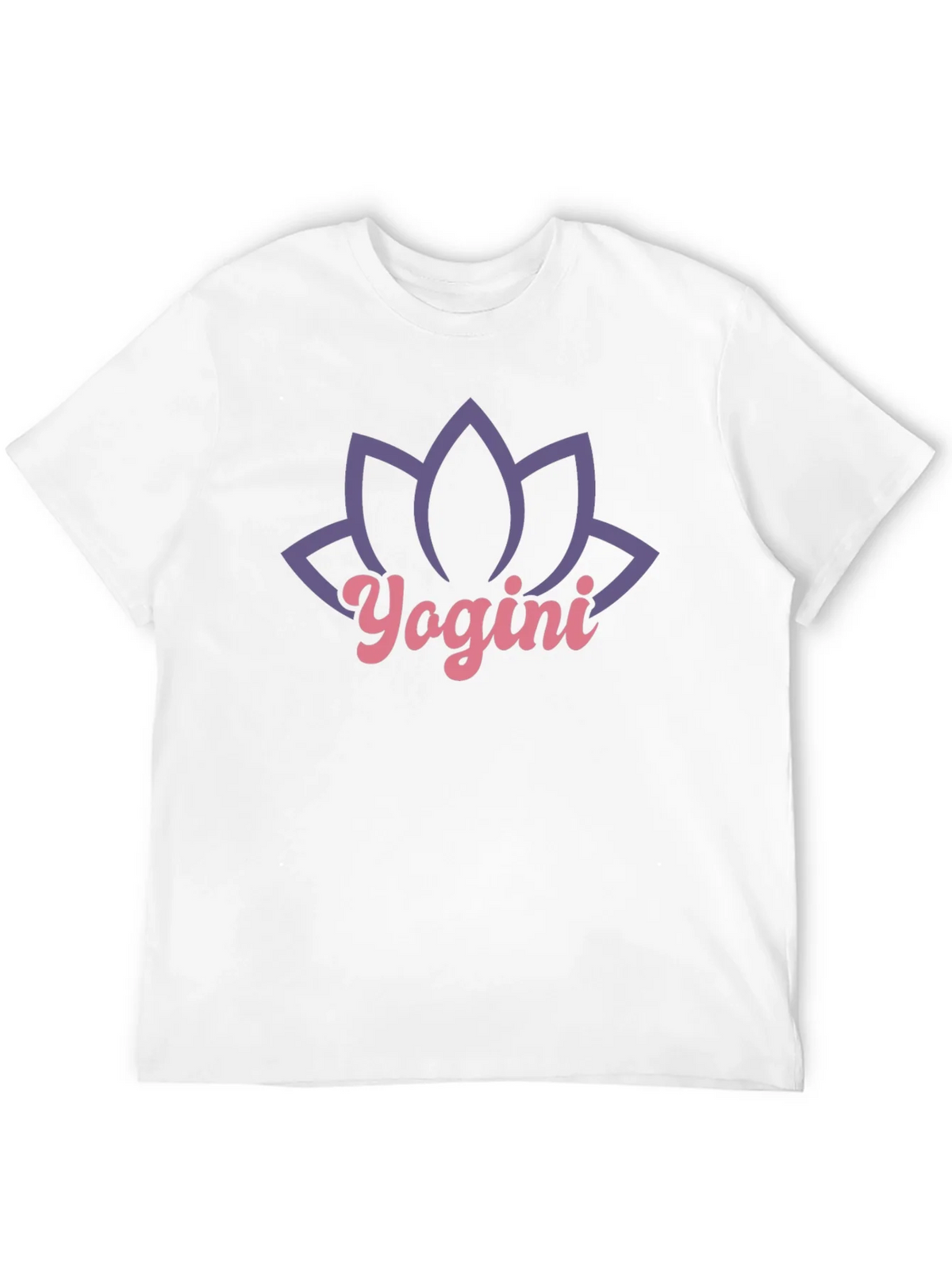 Yogini Lotus Black T-Shirt
