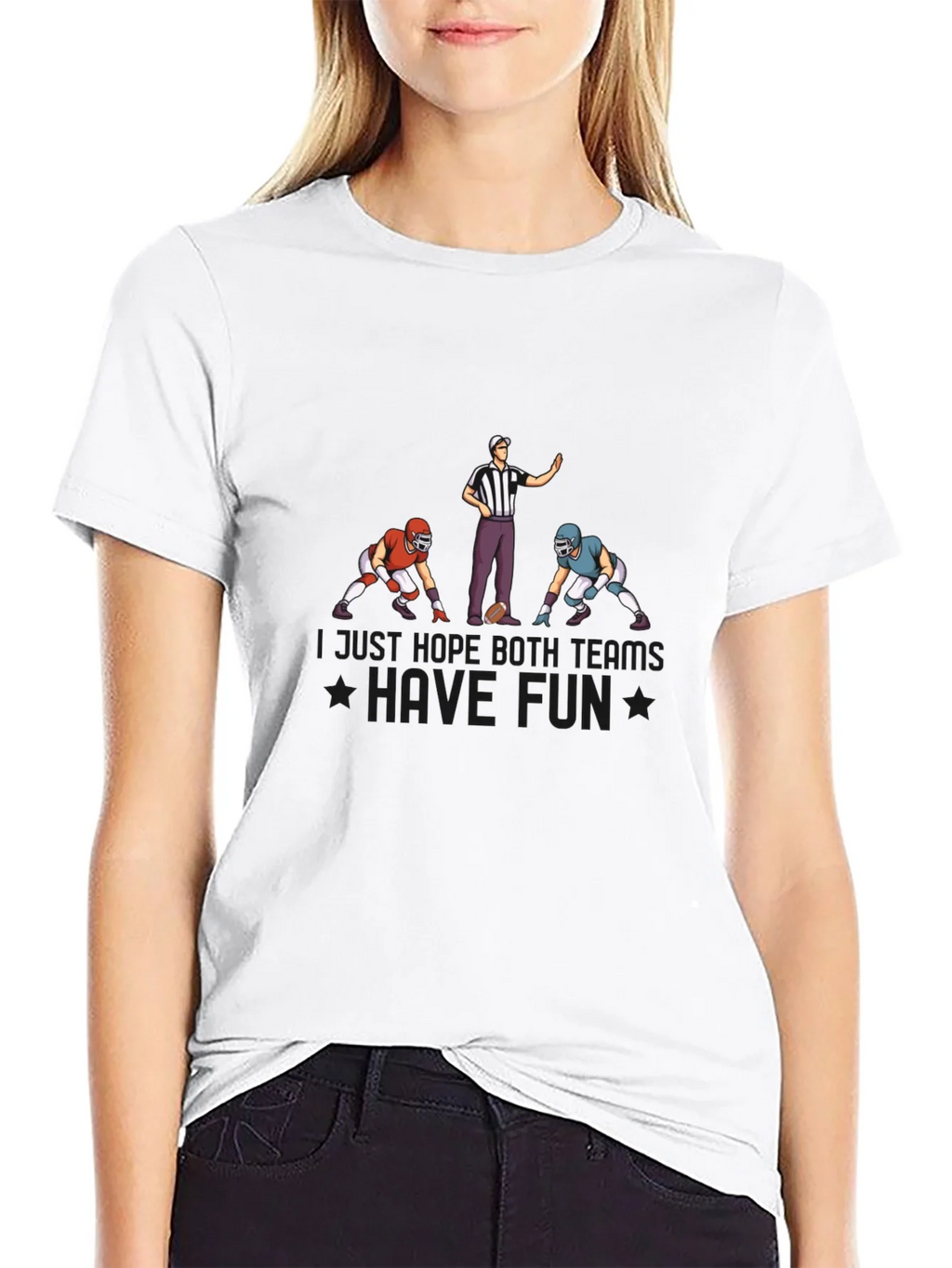 Football Referee Humor Graphic T-Shirt