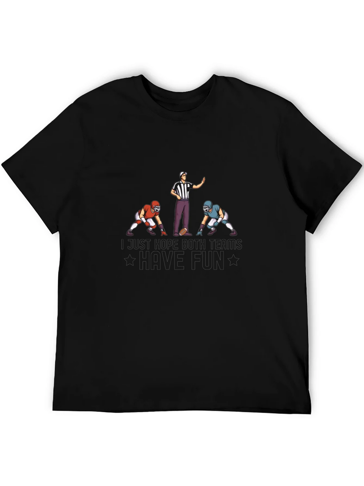 Football Referee Humor Graphic T-Shirt