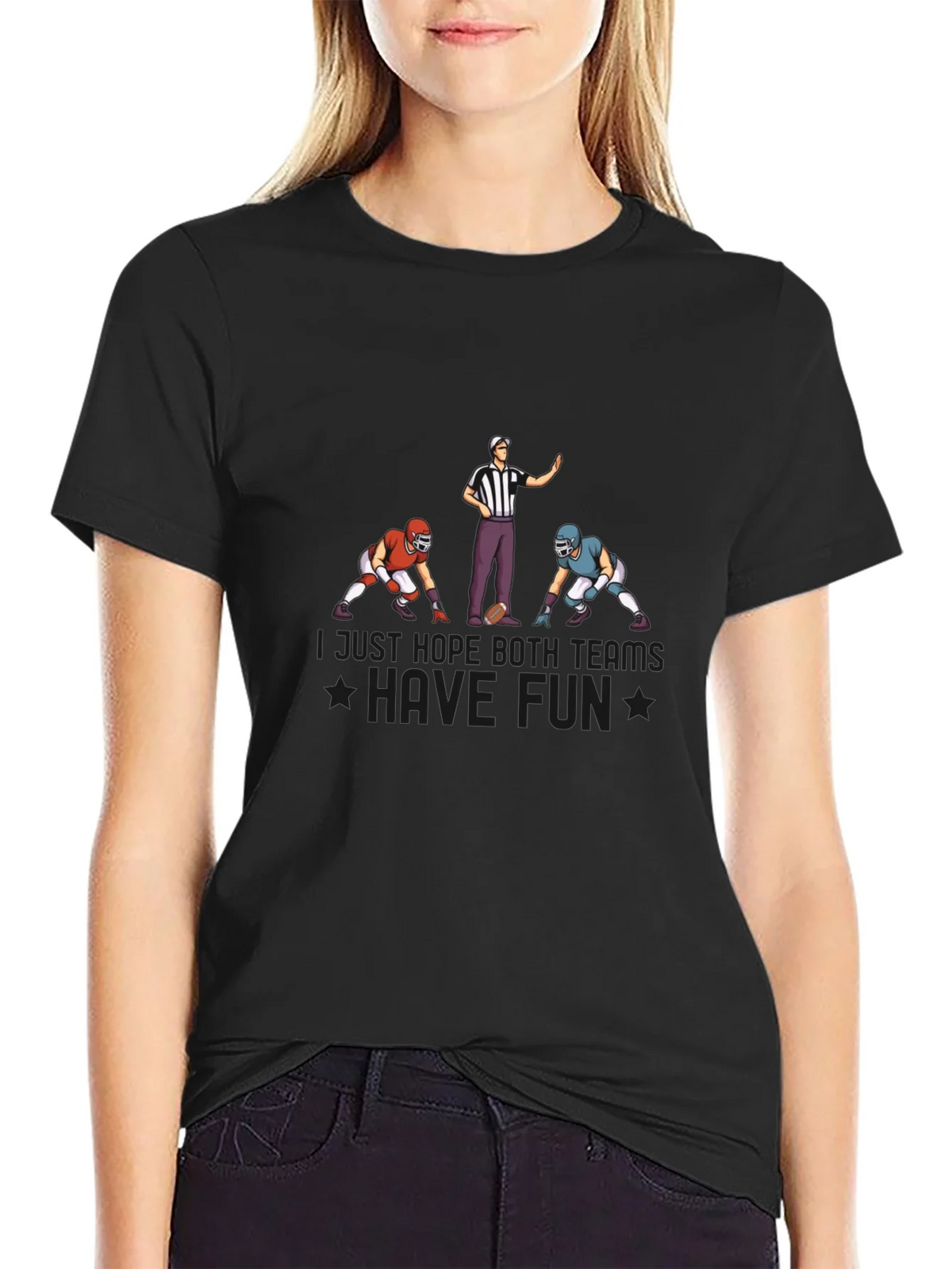 Football Referee Humor Graphic T-Shirt