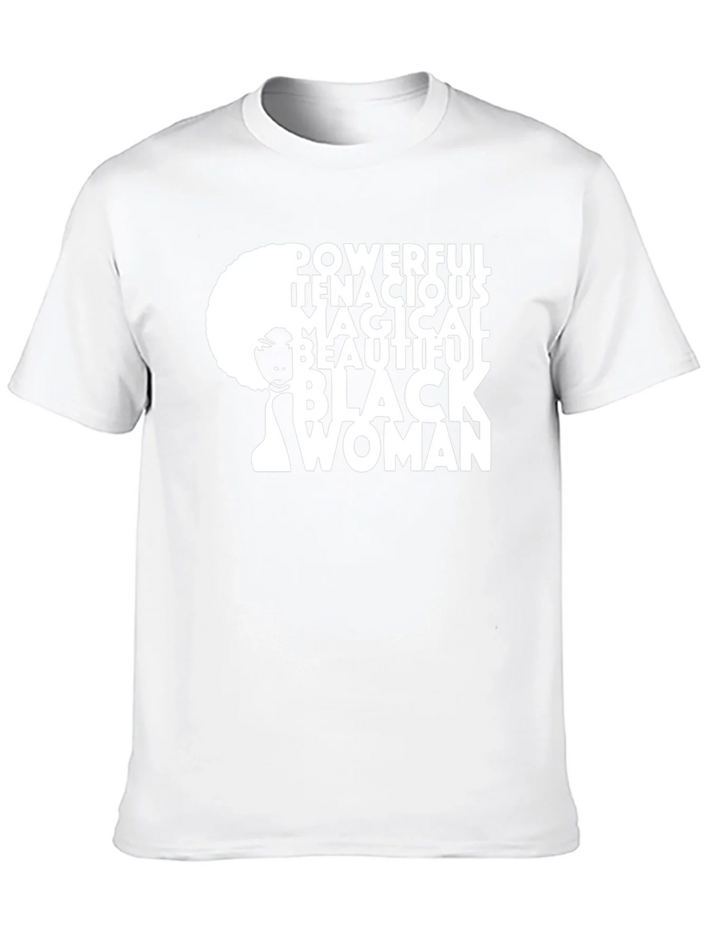 Powerful Black Woman Graphic Tee