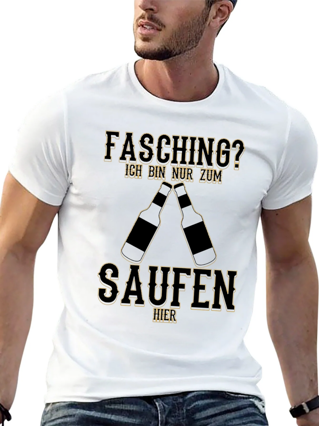 Fasching Saufen T-Shirt