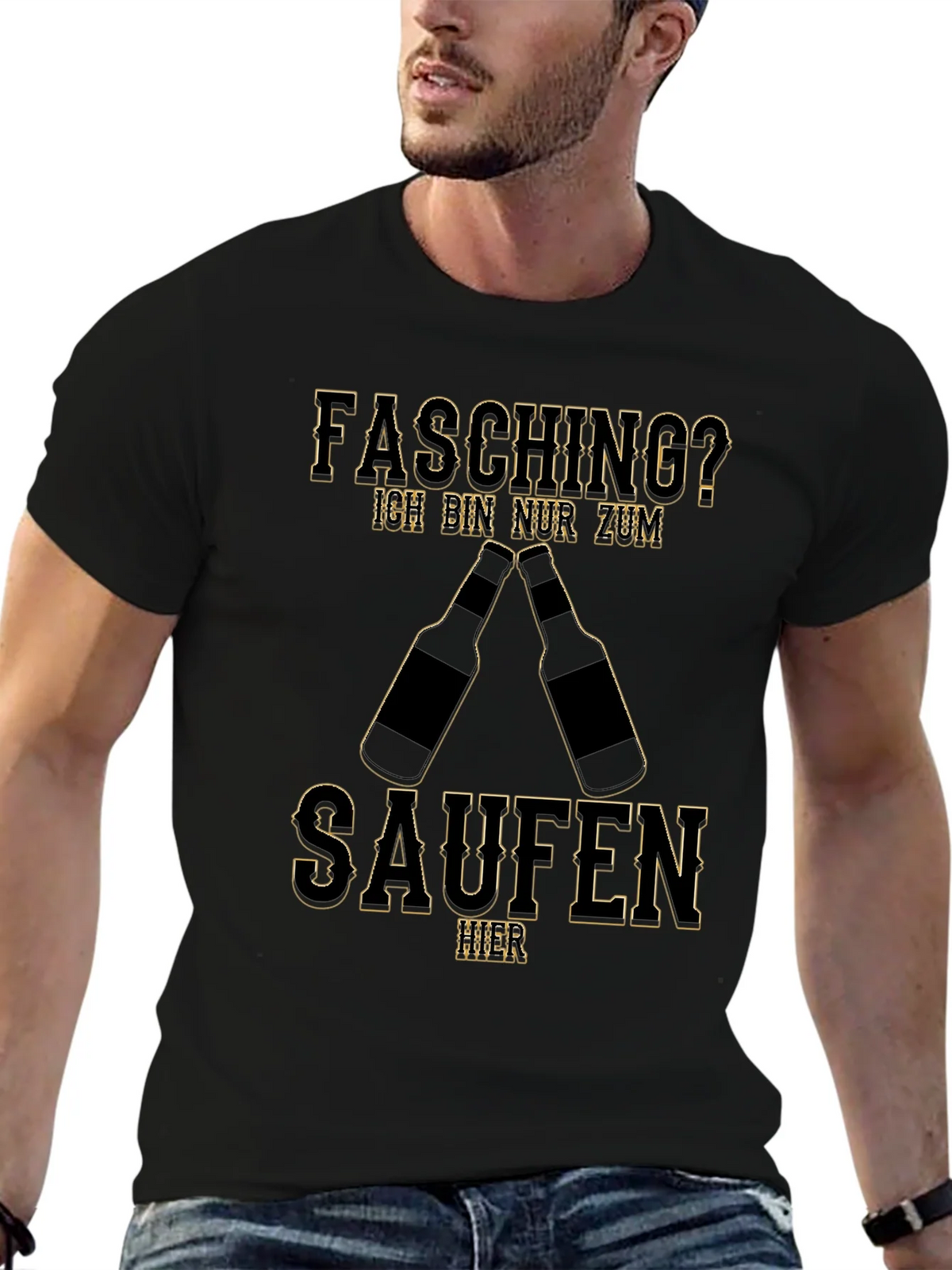 Fasching Saufen T-Shirt