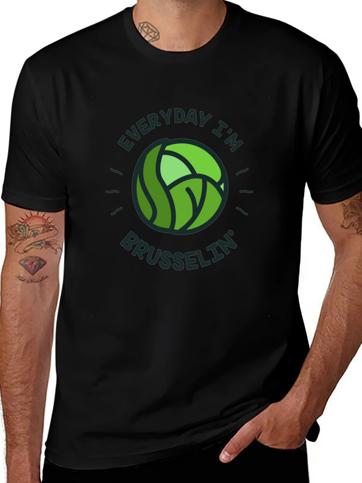 Everyday Im Brusselsin T-Shirt - Novelty Tee