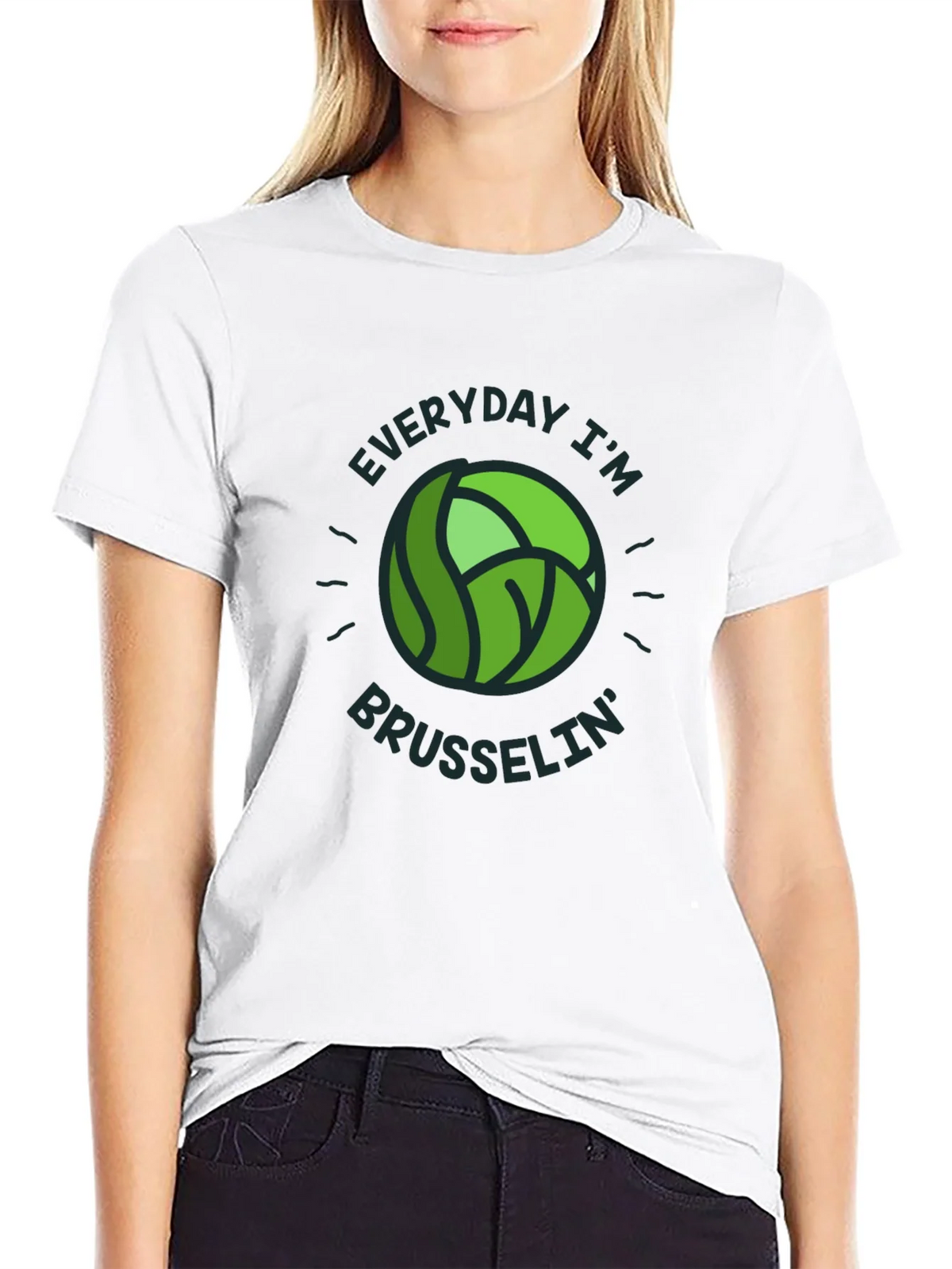 Everyday Im Brusselsin T-Shirt - Novelty Tee