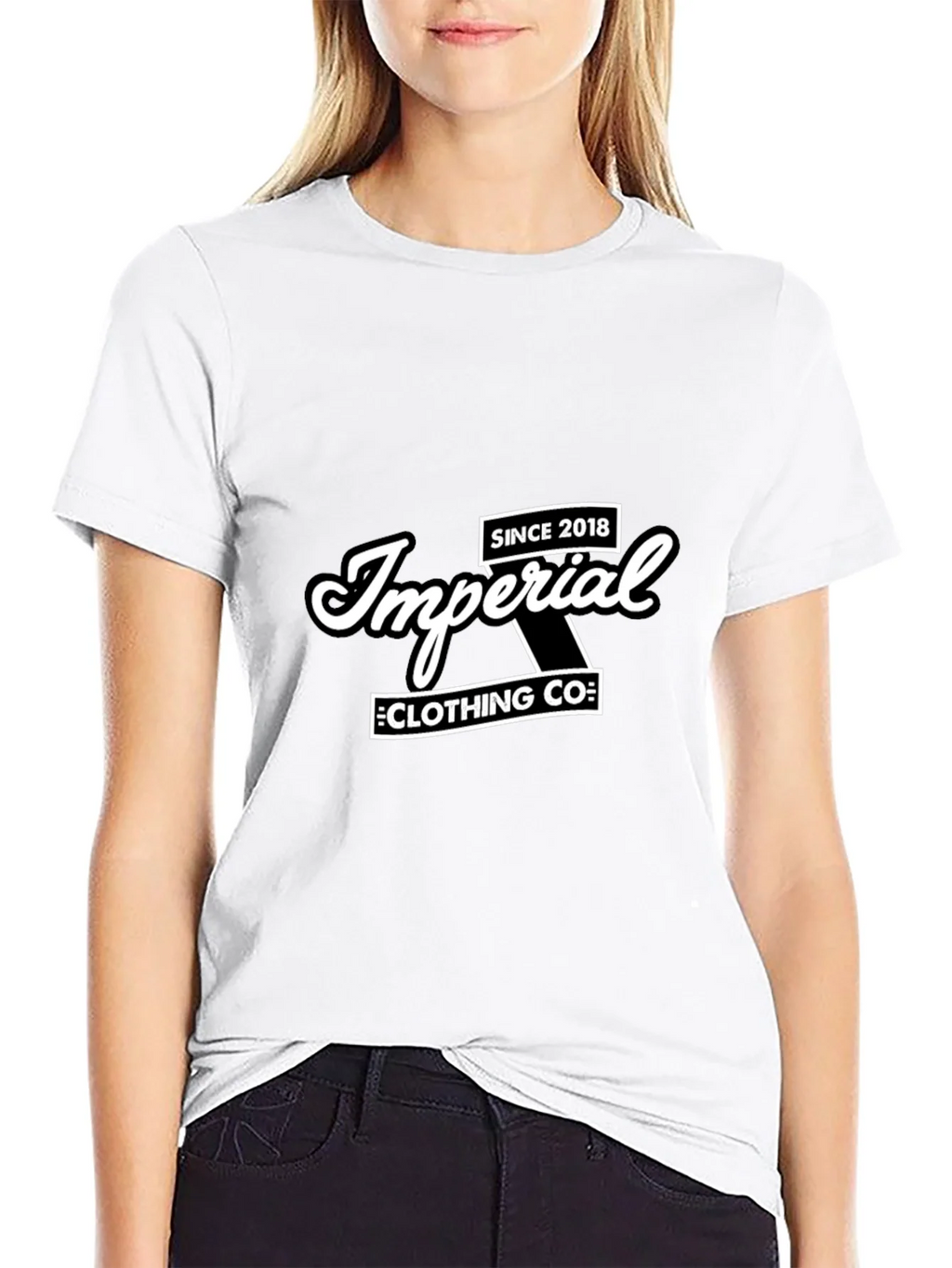Imperial Clothing Co. Black Graphic Tee