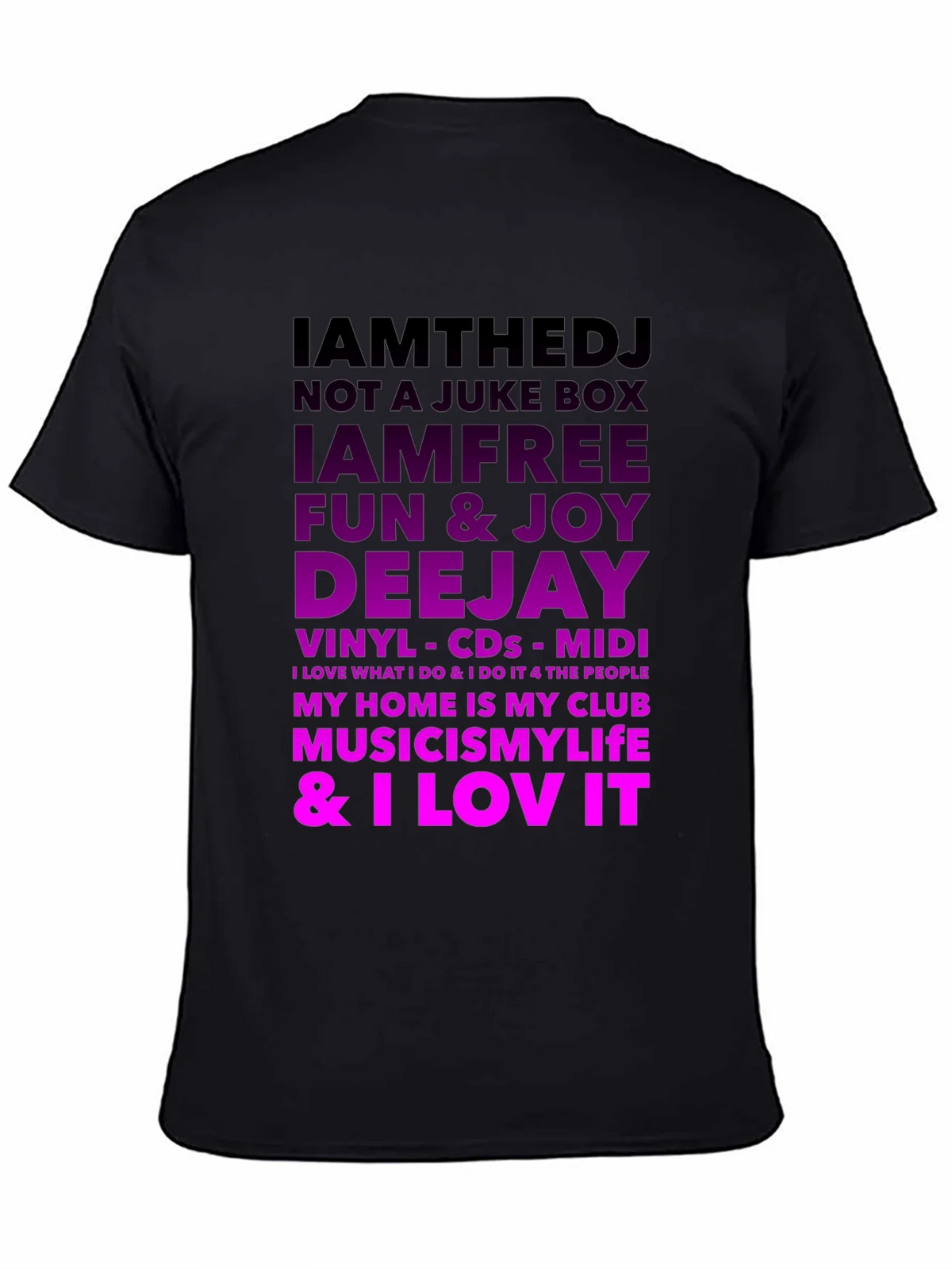 I Am The DJ Graphic T-Shirt