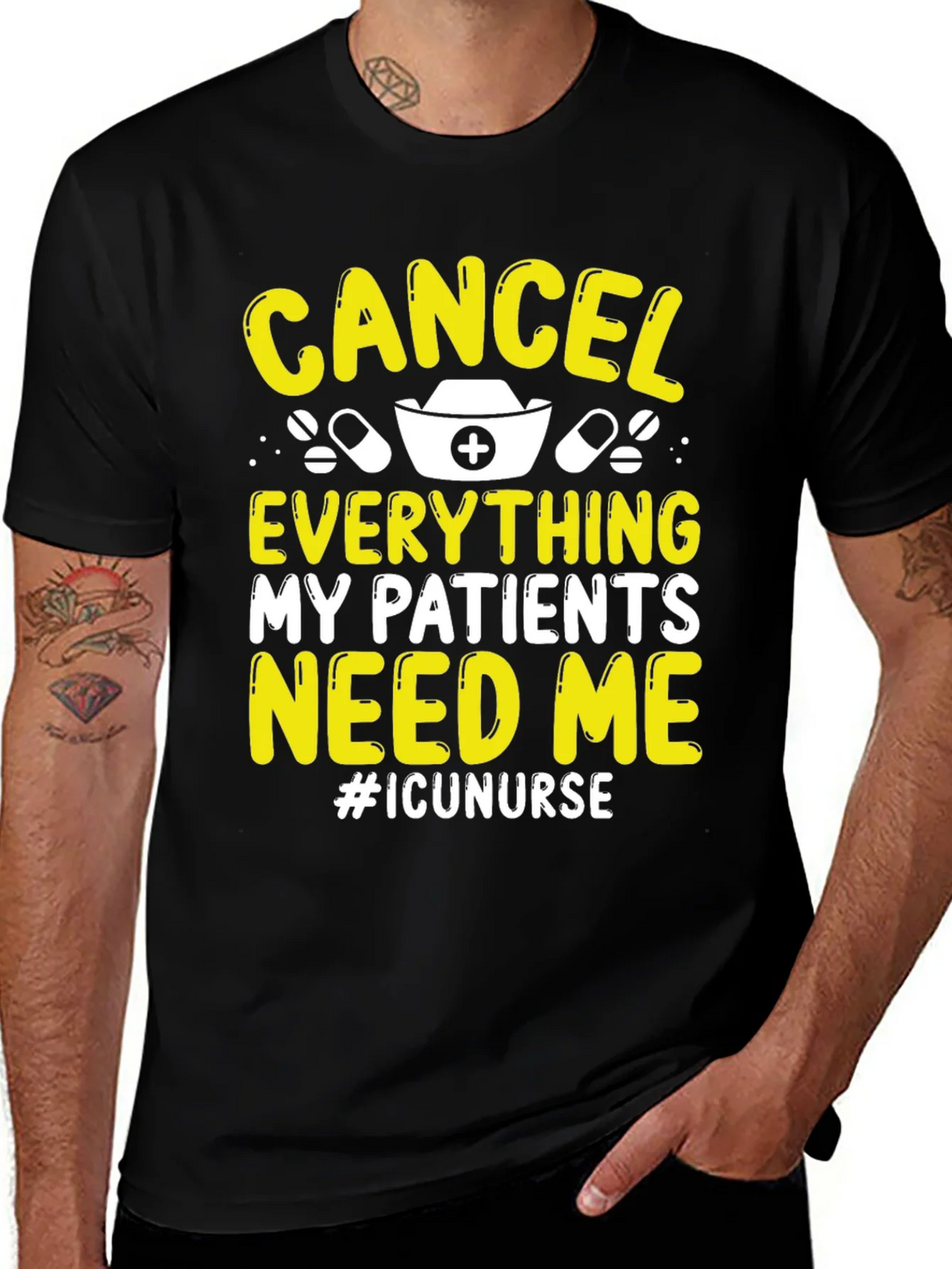 ICU Nurse T-Shirt - Cancel Everything!