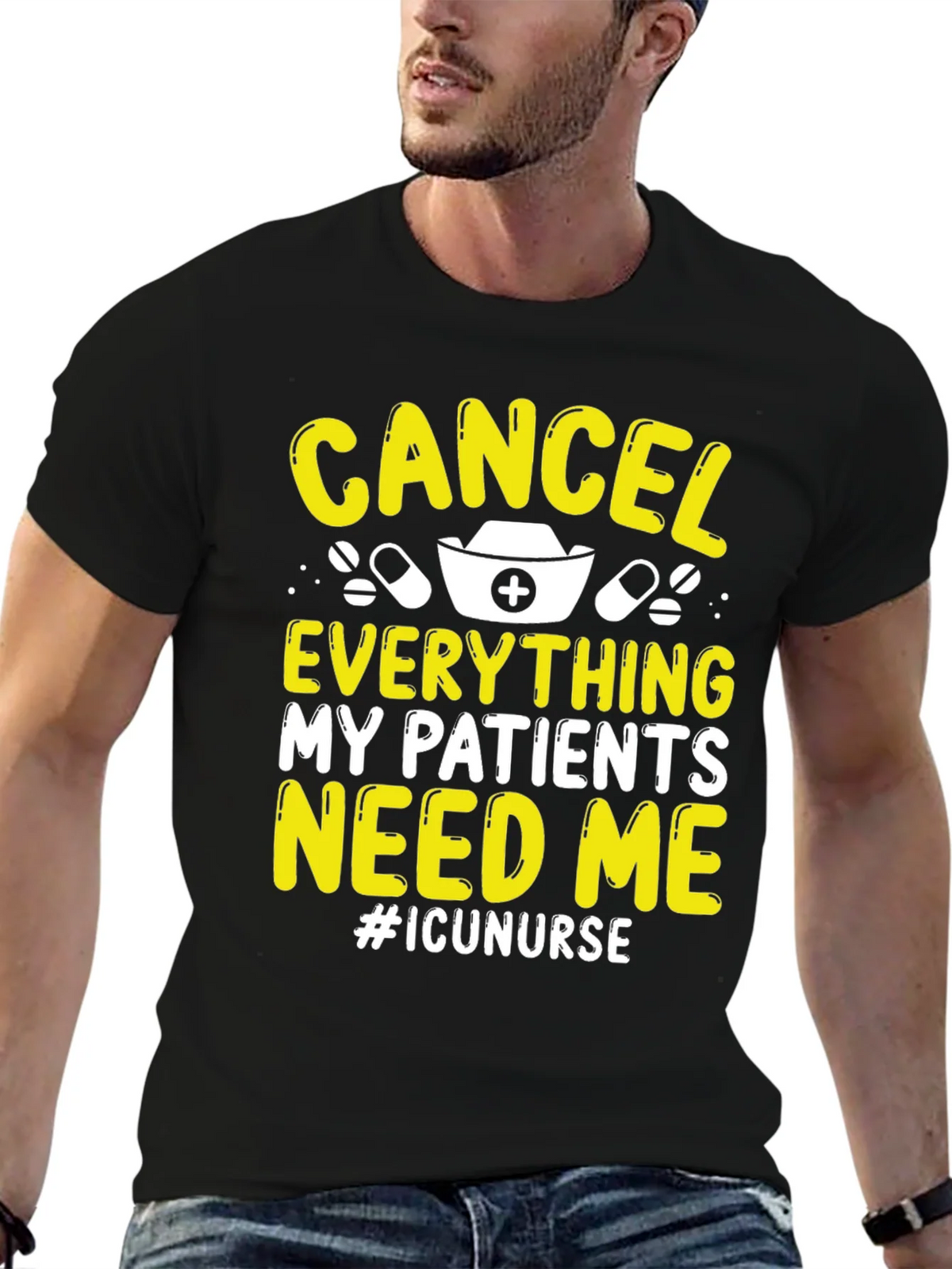 ICU Nurse T-Shirt - Cancel Everything!