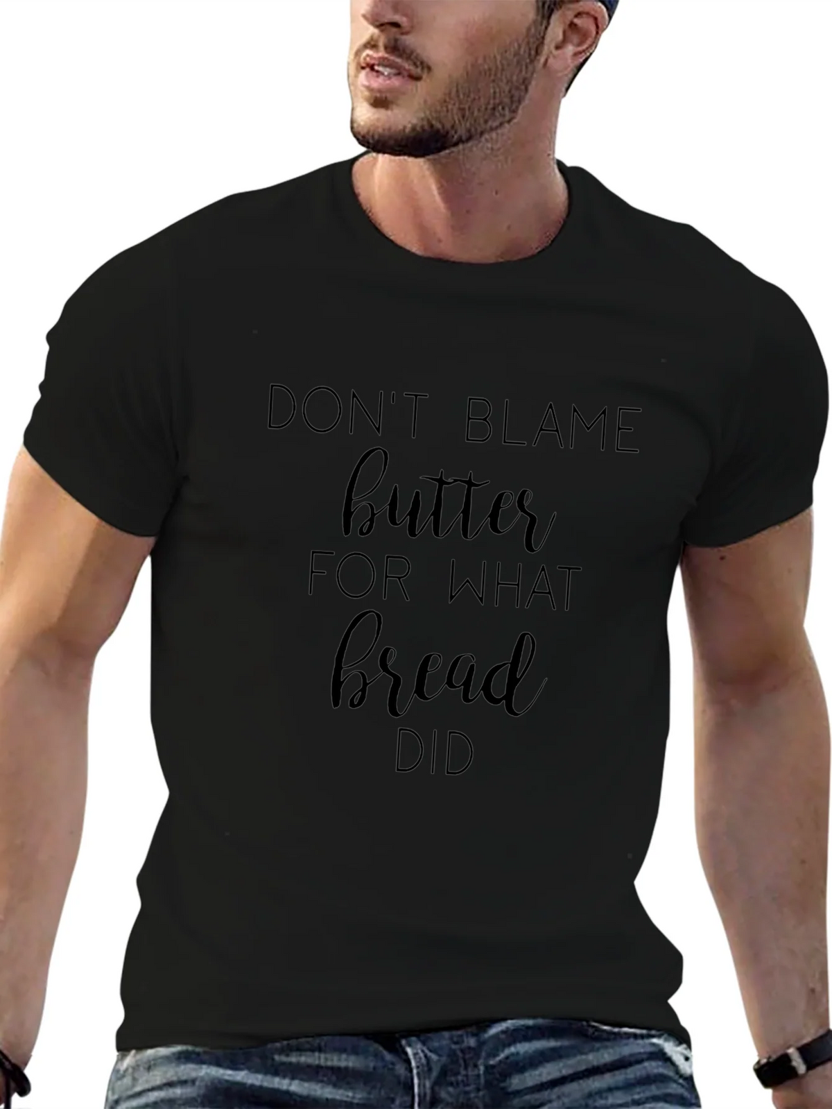 Dont Blame Butter Graphic Tee