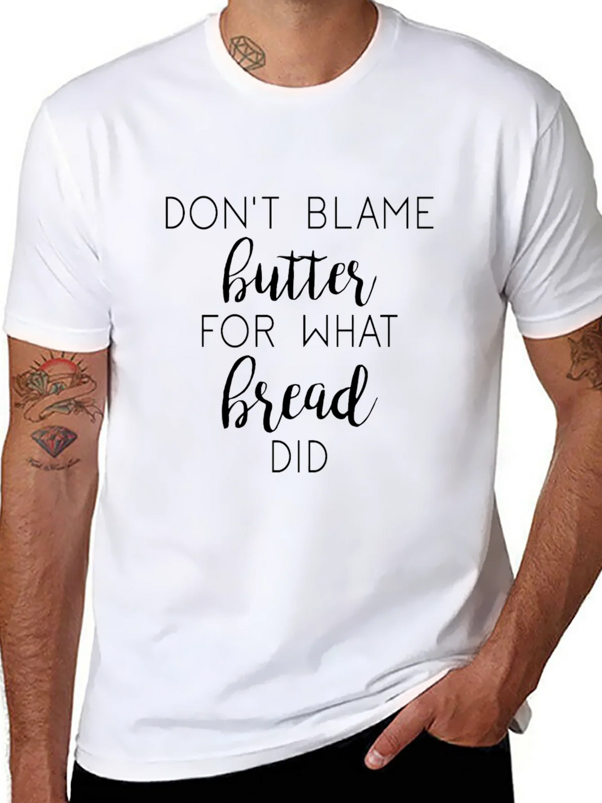 Dont Blame Butter Graphic Tee